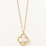 Gargantilla Petal Lumi en Oro Amarillo de 18 kt