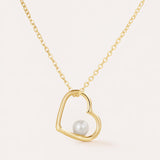 Gargantilla Salina Heart en Oro de 18 kt