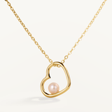 Gargantilla Salina Heart en Oro de 18 kt