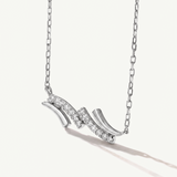 Gargantilla Nexus de Diamantes Naturales en Oro Blanco de 18 kt