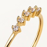 Sortija Alba en Oro Amarillo de 18 kt