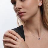 Sortija Trella de Diamantes 0,35 ct en Oro Blanco de 18 kt