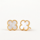 Pendientes Petal Lumi en Oro Amarillo de 18 kt
