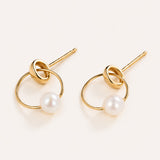 Pendientes Salina Hoop en Oro de 18 kt
