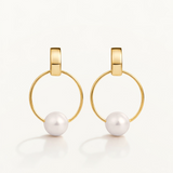 Pendientes Salina Hoop en Oro de 18 kt