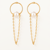 Pendientes Salina Chain en Oro de 18 kt