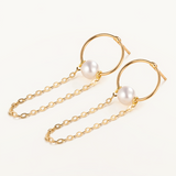 Pendientes Salina Chain en Oro de 18 kt