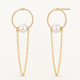 Pendientes Salina Chain en Oro de 18 kt