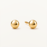 Pendientes Orbital en Oro Amarillo de 18 kt