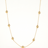 Gargantilla Bold en Plata 925 Bañada en Oro de 18 Kt