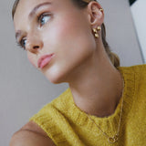 Gargantilla Duo Link en Plata 925 Bañada en Oro de 18 Kt