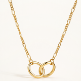 Gargantilla Duo Link en Plata 925 Bañada en Oro de 18 Kt