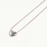 Gargantilla Heart Band en Plata de Primera Ley