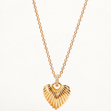 Gargantilla Heart Band Icon en Plata 925 Bañada en Oro de 18 Kt