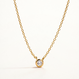 Gargantilla Oria Radiant Mini en Plata 925 Bañada en Oro de 18 Kt