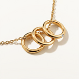 Gargantilla Unity en Plata 925 Bañada en Oro de 18 kt