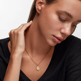 Gargantilla Astria en Plata 925 Bañada en Oro de 18 Kt