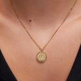 Gargantilla Orion en Plata 925 Bañada en Oro de 18 Kt