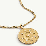 Gargantilla Orion en Plata 925 Bañada en Oro de 18 Kt
