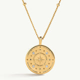 Gargantilla Orion en Plata 925 Bañada en Oro de 18 Kt