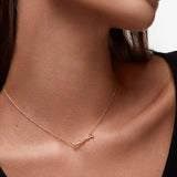 Gargantilla Amour en Plata 925 Bañada en Oro de 18 Kt