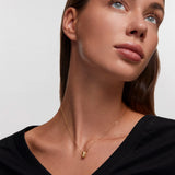 Gargantilla Sleek Lines en Plata 925 Bañada en Oro de 18 Kt