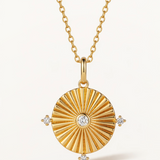 Gargantilla Mystic Glow Guide en Plata 925 Bañada en Oro de 18 Kt