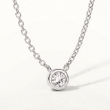 Gargantilla Oria Radiant Mini en Plata de Primera Ley