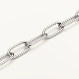 Pulsera Links Clip en Plata de Primera Ley
