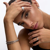 Pulsera Arvel Chain en Plata de Primera Ley