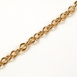 Pulsera Links Loop en Plata 925 Bañada en Oro de 18 Kt