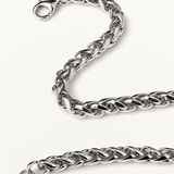Pulsera Bolden Rolo en Plata de Primera Ley