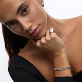 Pulsera Línea de Esferas en Plata de Primera Ley