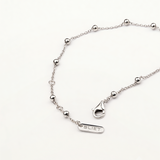 Pulsera Mini Beads en Plata de Primera Ley