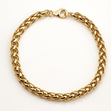 Pulsera Livia en Plata 925 Bañada en Oro de 18 Kt