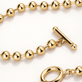Pulsera Orbit en Plata 925 Bañada en Oro de 18 kt
