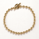 Pulsera Orbit en Plata 925 Bañada en Oro de 18 kt
