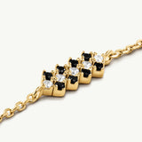 Pulsera Noxen en Plata 925 Bañada en Oro de 18 Kt