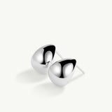 Pendientes Juli 13 mm en Plata de Primera Ley