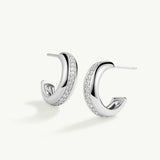Pendientes Caela en Plata de Primera Ley