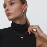 Pendientes Coil en Plata 925 Bañada en Oro de 18 Kt