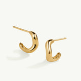 Pendientes Sirel en Plata 925 Bañada en Oro de 18 Kt