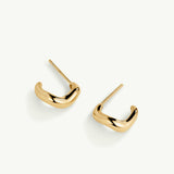 Pendientes Sirel en Plata 925 Bañada en Oro de 18 Kt