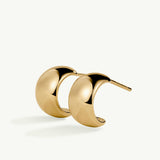 Pendientes Bold Nora en Plata 925 Bañada en Oro de 18 Kt