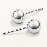 Pendientes Bold Mini en Plata de Primera Ley