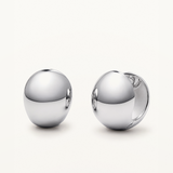 Pendientes Bold Clip en Plata de Primera Ley