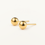 Pendientes Bold Mini en Plata 925 Bañada en Oro de 18 Kt