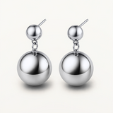 Pendientes Bold Sphere en Plata de Primera Ley