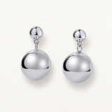 Pendientes Bold Sphere en Plata de Primera Ley