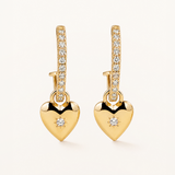 Pendientes Coralia en Plata 925 Bañada en Oro de 18 Kt